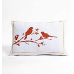 Lush Décor Harley Quilt Damask Pattern Reversible 5 Piece Bedding Set, King, Tangerine